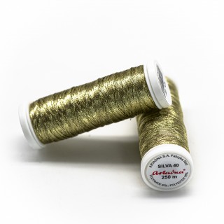 Нить Ariadna Silva 40N металл.золото (250м)